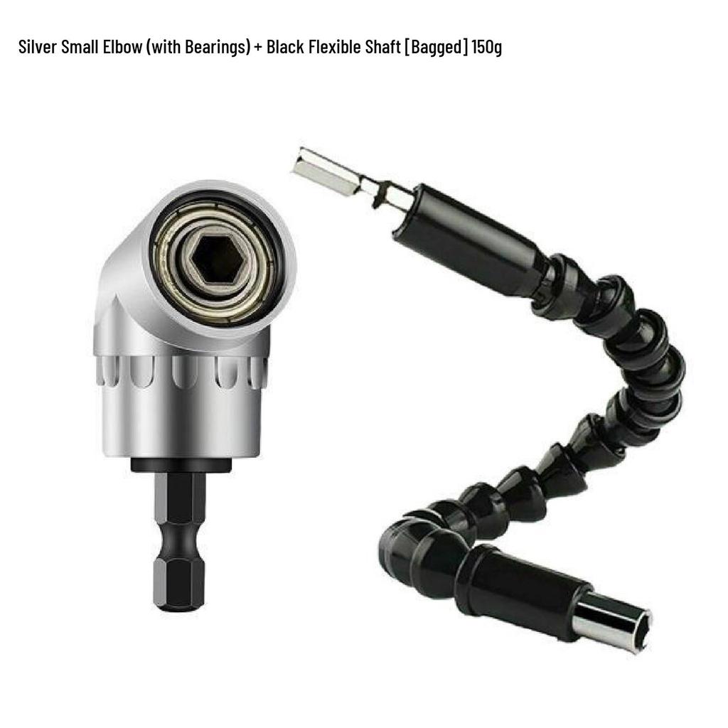 GeiBei 105° Angle Screwdriver Adapter with Hex Shank for Electric Drills
