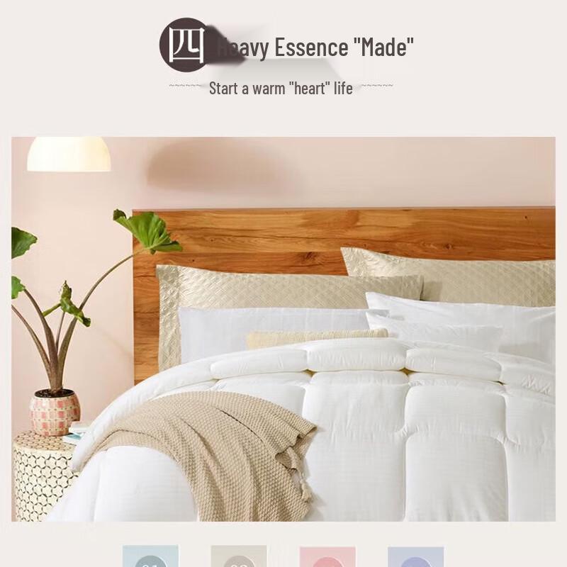 FUANNA Antibacterial Seven-Hole Fiber Winter Quilt