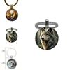 Classic Dog Keychain Alloy Retro Style Gift For Friends And Family