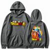 Dragon Ball Super Hoodie Goku Vegeta Anime Print Street Style Unisex Unisex Oversized Casual Sweatshirt Long Sleeve
