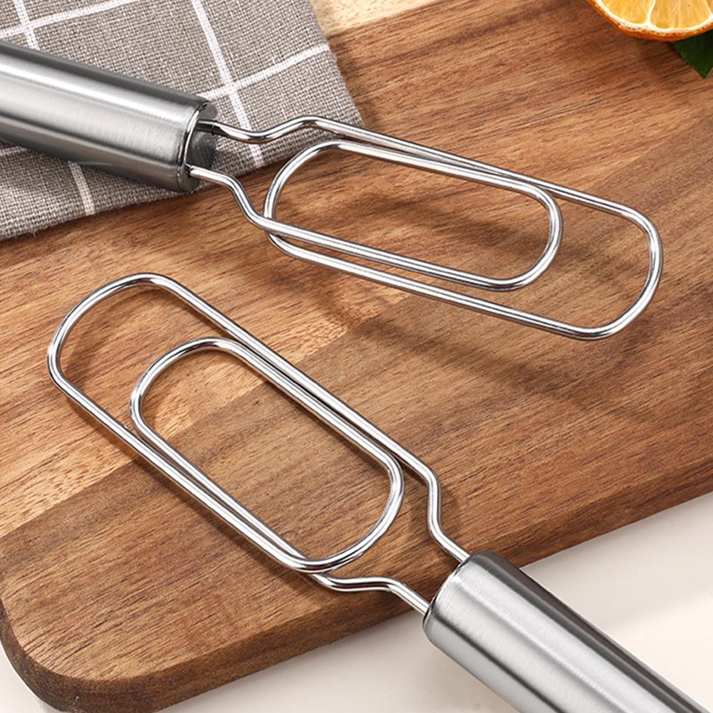 Stainless Steel Sourdough Starter Spatula & Dough Mixer Manual Hand Mixer Milk Cream Butter Whisk Mixer Kitchen Tools Baking Sup