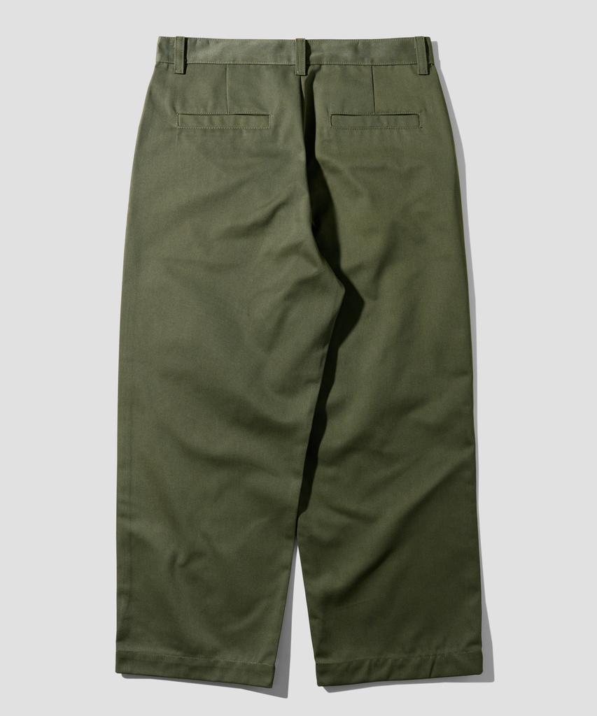 PERSTEP Mix Wide Chino Pants Khaki Julp4687