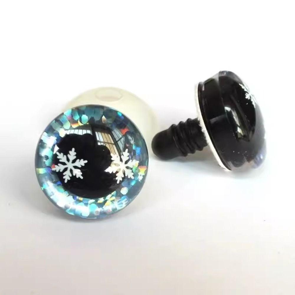 

High Quality 14mm Plastic Safety Eyes 10 Colors Accessories Glitter Crystal Eyes Bear Animal Eyes Accessories