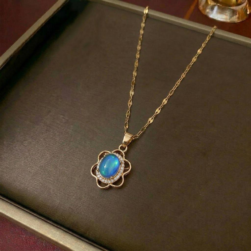 Devil's Eye Japanese Korean Style Women's Pendant Necklace - Sweet and Cool Clavicle Chain