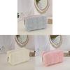 Cloud Makeup Bag Portable Large Capacity Organizer With Short Plush Material For Women