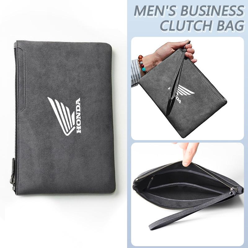 Wildleder Auto Fahrdokumente Taschen Kreditkarten Aufbewahrungstasche Ausweis Hülle Für Honda CBR 125R 954 600 F4i 650F 650R 1100XX 1000F CBR 600