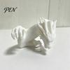 Desktop Collectible Gift 3D Printed Dragon Monitor Decor, Decorative Ornament for PC Gaming Desk Case Setup, Creative Screen Edge Figurine Computer