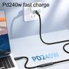 Type-C Male To Female Extension Cable USB3.2 Gen2 20Gbps High Speed Data Cord Support 8K Screen Cast OTG Adapter For Laptop Phone Docking Station