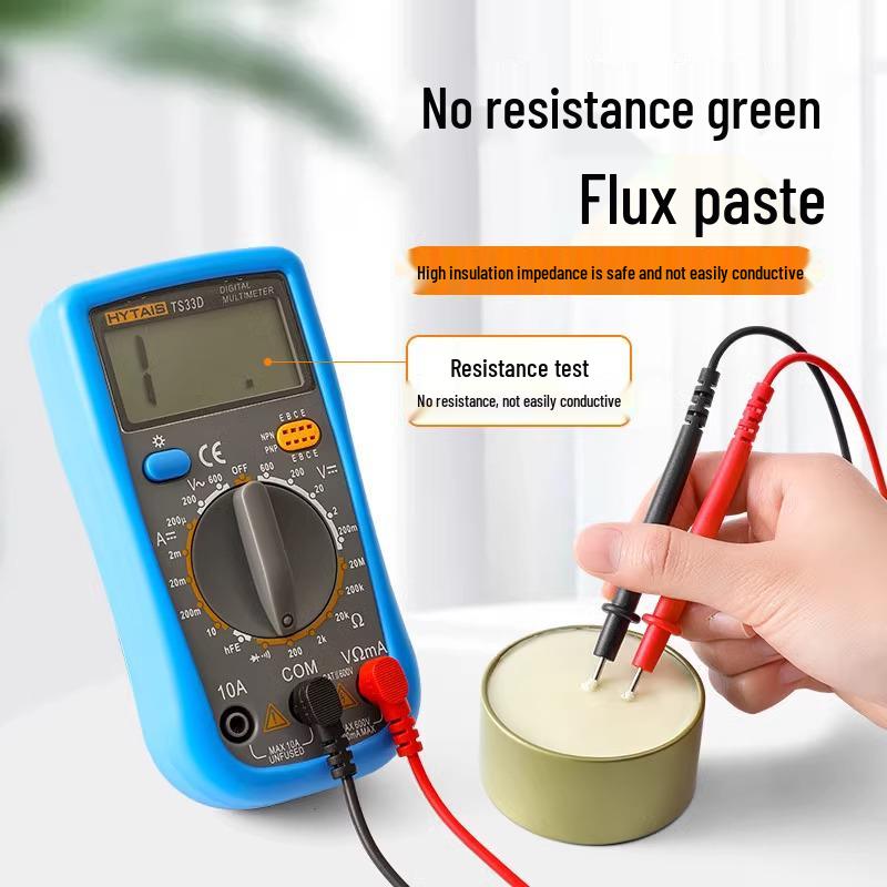 Acid-Free Halogen-Free No-Clean Strong Yellow Rosin Flux Solder Paste for Easy Tinning and Conductivity