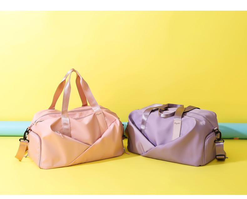 2023 Multifunctional Yoga Sports Bag: Large Capacity, Dry/Wet Separation, Handheld & Crossbody Options