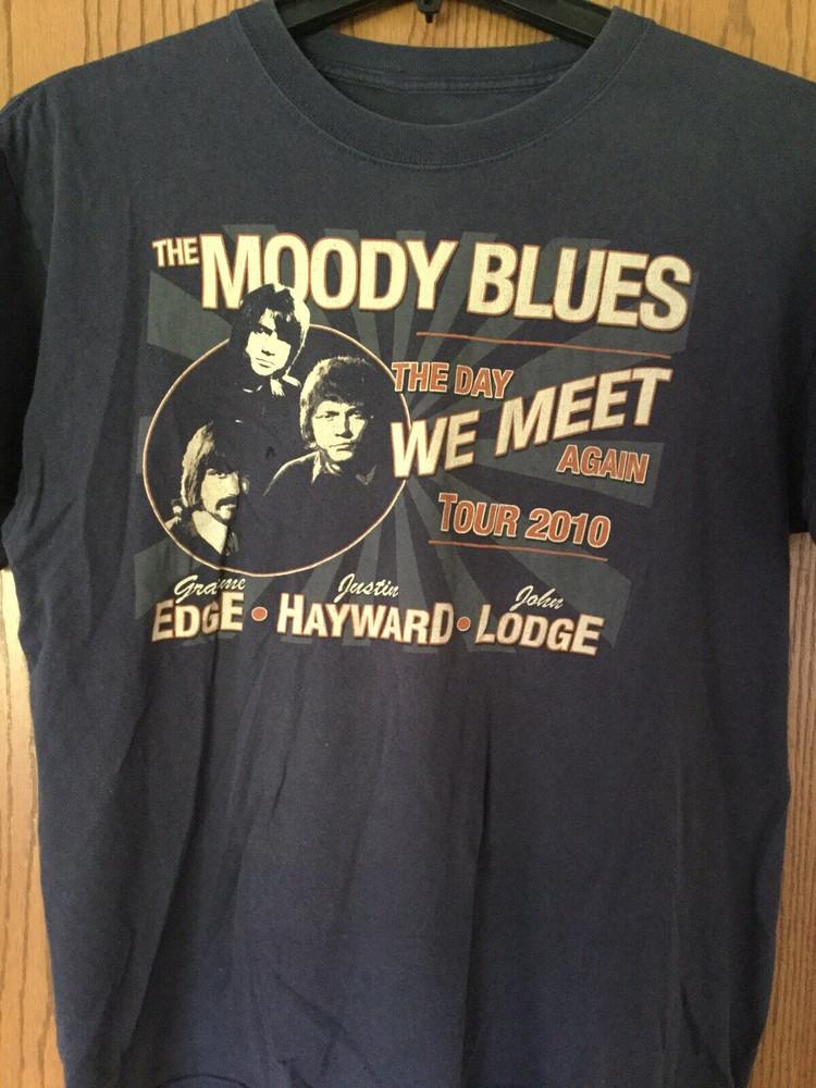 

The Moody Blues The Day We Meet Again Tour Black Unisex Cotton T-Shirt UB035 3XL