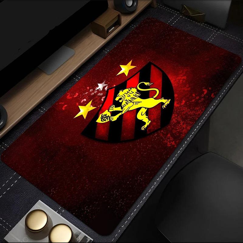 Club De Recife Symbol mouse pad, rubber base, esports desk mat, mouse pad for gamers and office use, gaming desk , easy to clean mat