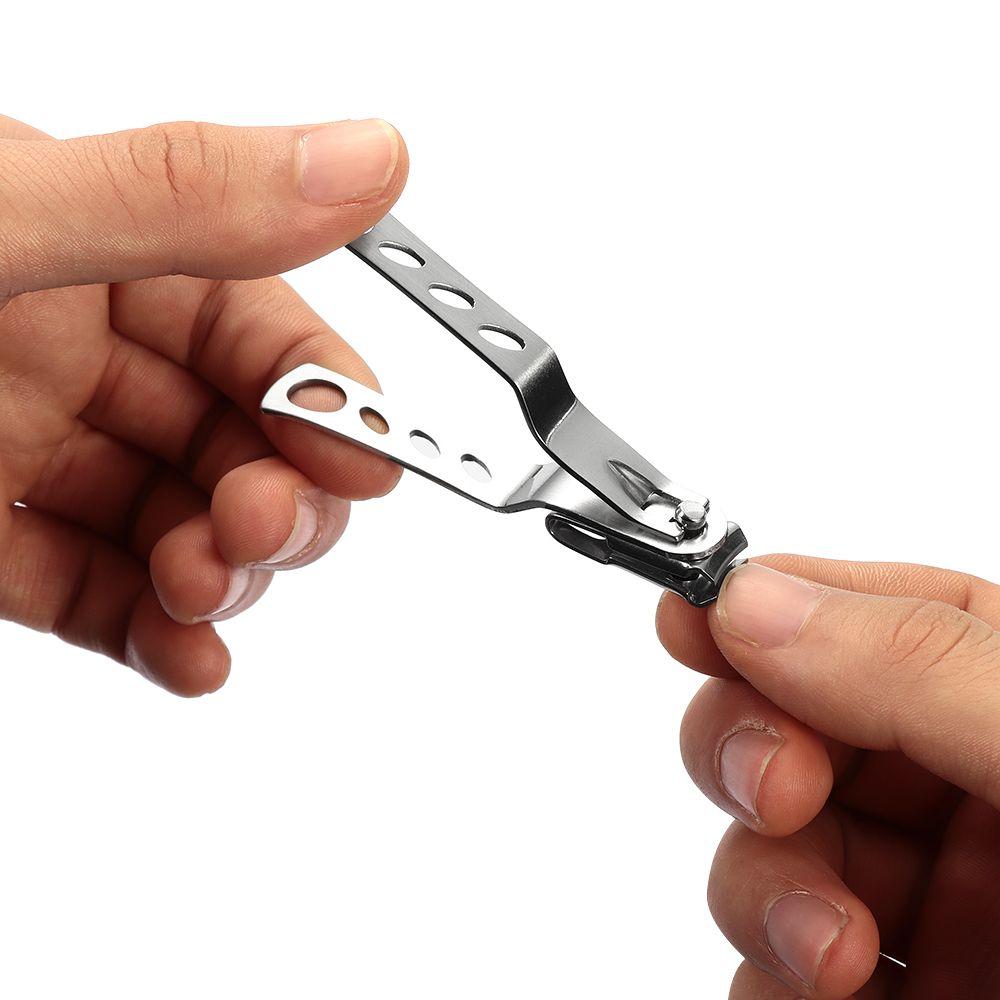 1 Pcs Nail Clipper Stainless Steel 360 Degree Rotary Cuticle Nail Clipper Fingernail Toenail Cutter Trimmer Health Care Tools