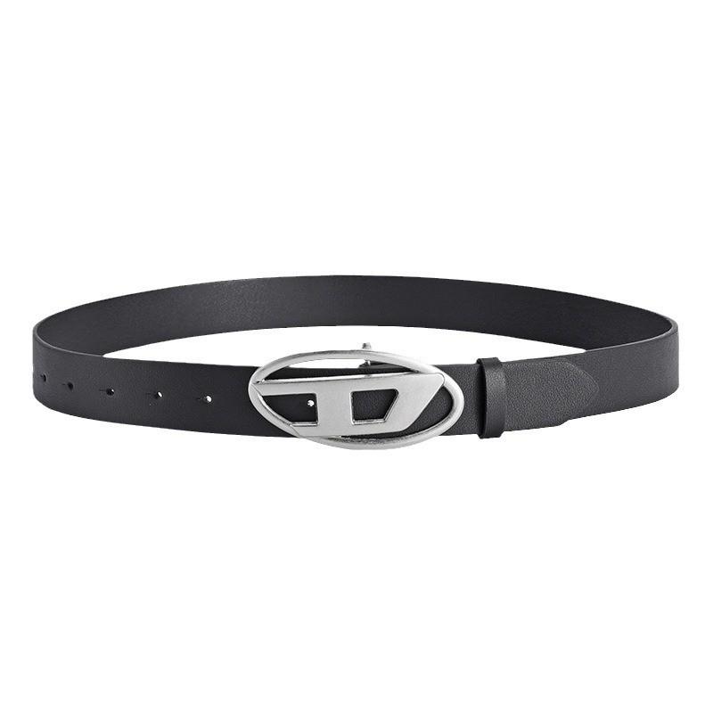 Stylish Pu Leather Casual Belt For Men And Women Versatile Black Jeans Accessory