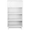 Shoe Cabinet 48 x 38 x 87.5 cm Engineered Wood White