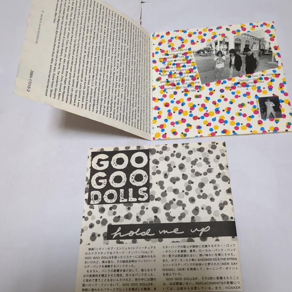 [USED] GOO GOO DOLLS Hold Me Up Goo Goo Dolls