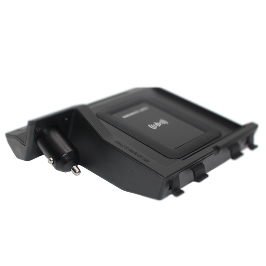 10W Wireless Charger Plate Phone Charging Pad For Mercedes-Benz C GLC 2015-2020