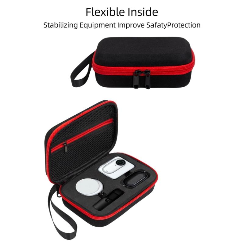 Travel Case Protective Organizers for GO 3S Camera, AntiScratch Hard Case With Organized Pockets