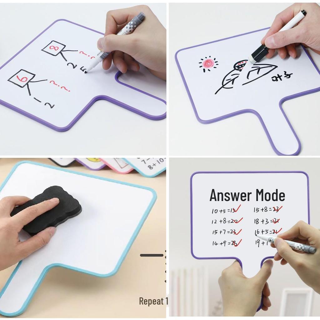 Erasable Mini Handheld Whiteboard for Messages & Notes