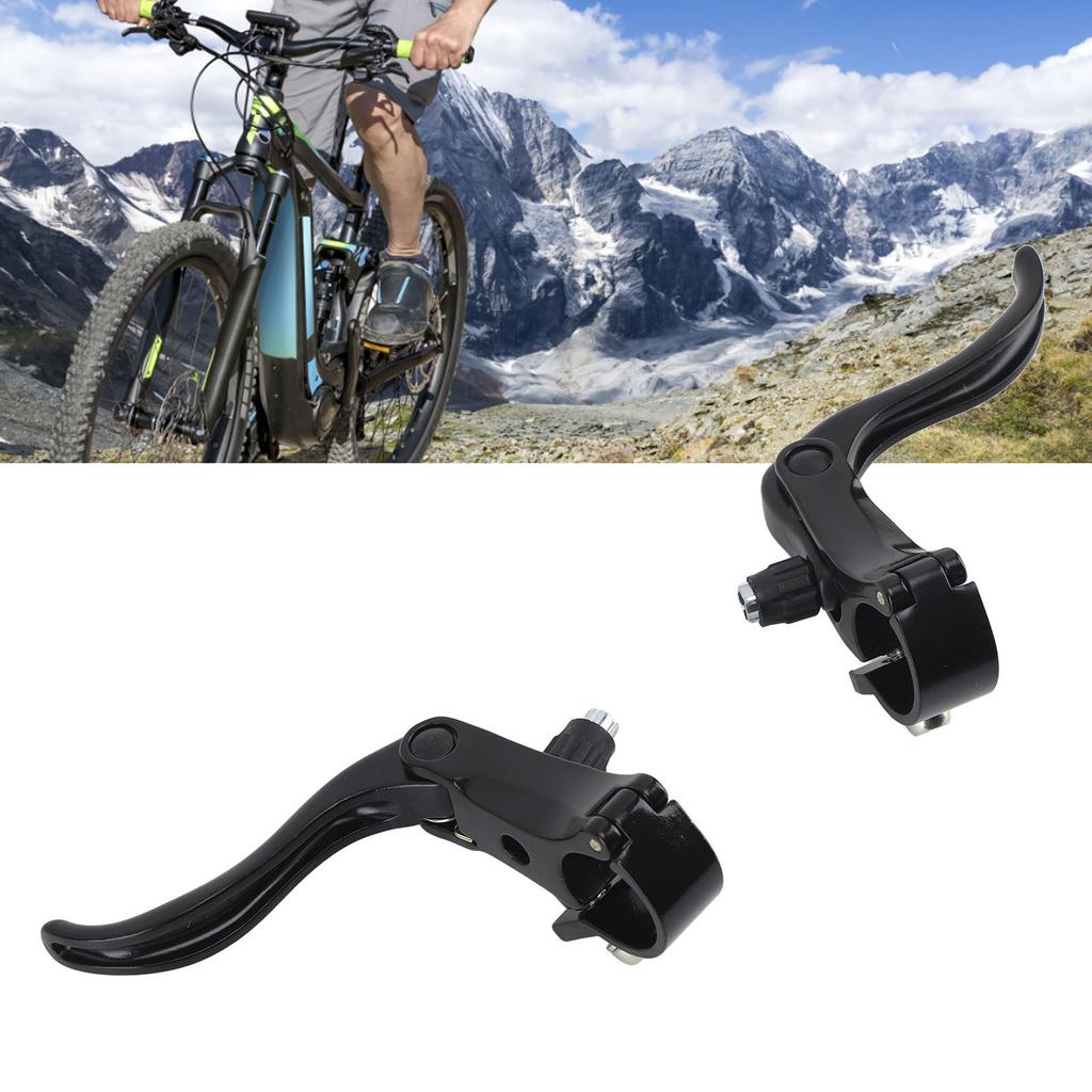 Bike Brake Cable Set Shifter Cable Housing Kit with Brake Levers End S Shaped Clip for Mountain Road Bike BL329T