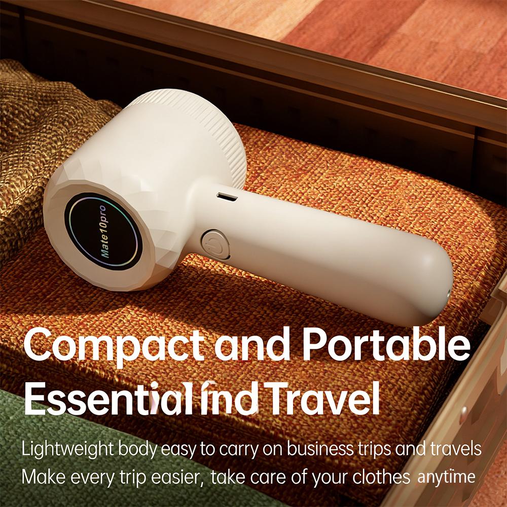 Rechargeable Fabric Shaver for Home Use Efficient Lint Remover with Detachable Blade Fast Charging USB Cordless Sweater Defuzzer