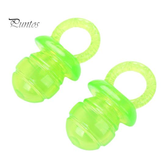 2Pcs Dog Toy TPR Pacifier Grinding Teeth Molar Reducing Pressure Pet Supplies