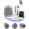 76mm Universal Car Cold Air Intake System Turbo Induction Pipe Tube Kit With Air Filter High Flow Performace Air Filter Inlet