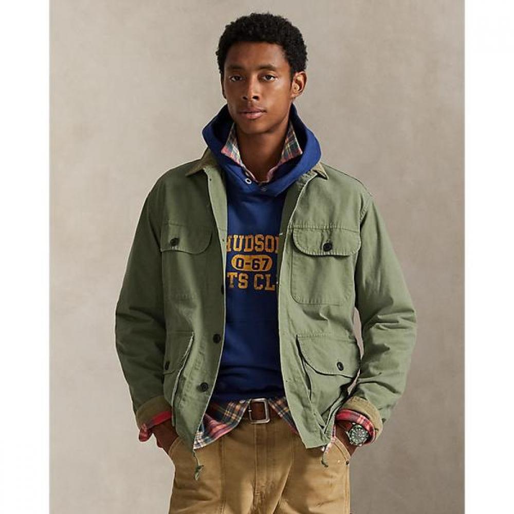

Polo Ralph Lauren Чоловічий S Бавовняна канва сорочка-overshirt L