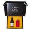 Italian Gift - Evo Olive Oil + Oliera Lattina Rosso 300