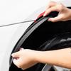 Carbon Fiber Texture Soft Rubber 3D Widened Wheel Arch Strips Anti Scratch Anti Collision Modified Car Body Protective Film Part