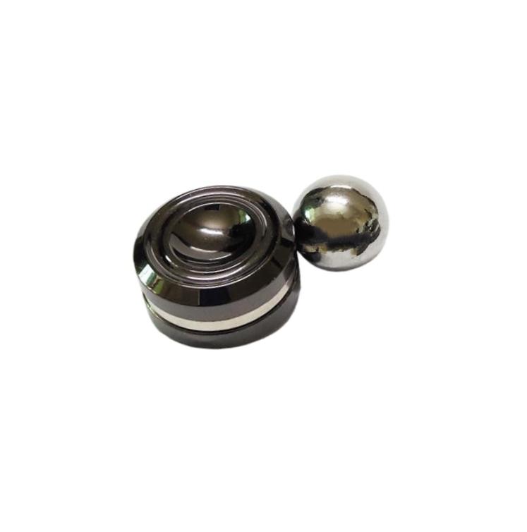 Funny Metal Leisure Magnetic Gyroscope Simple Yo-Yo Fidget Toy Decompression Rotary Gyro Mini Fingertip Toy  Spinner  Adult Gift