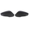 1 Pair Rearview Mirror Cover Cap Left Right Carbon Fiber Look High Strength Protective Side Door Mirror Cover for