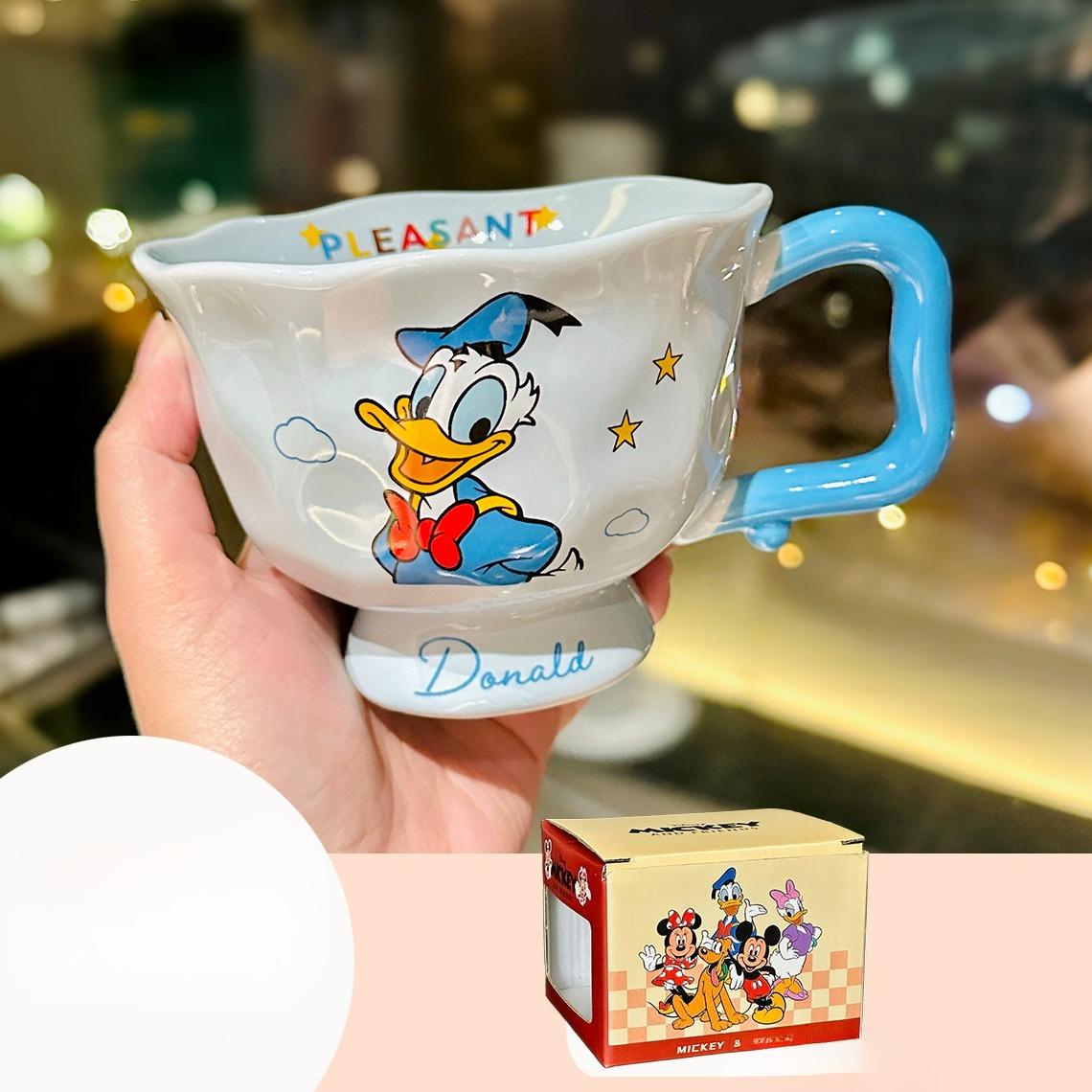 

Good-looking Cartoon Ceramic Goblet Cartoon Mug for Girls Good Looking Office Coffee Cup Souvenir 310ml