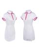 Makima Nurse Uniform Power Cosplay School Cultural Fancy Makima Nurse Nurse Uniform Size [Excellent Quality] Cosplay, (No Wig), Costume, Festival,