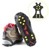 1 Pair 10 Studs Hiking Covers Anti-slip Snow Shoes Spikes Anti-Skid Ice Gripper Cleats Crampons