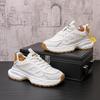 Fashion new Summer new mesh breathable small white shoes Korean version thick sole fashion casual sports shoes men Zapatillas Hombre a14