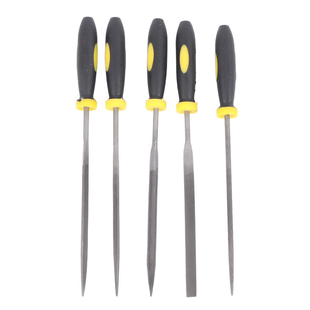 Pilníky na kytarové nulty Pilník na drážkování kytarových pražců s rukojetí pro banjo ukulele