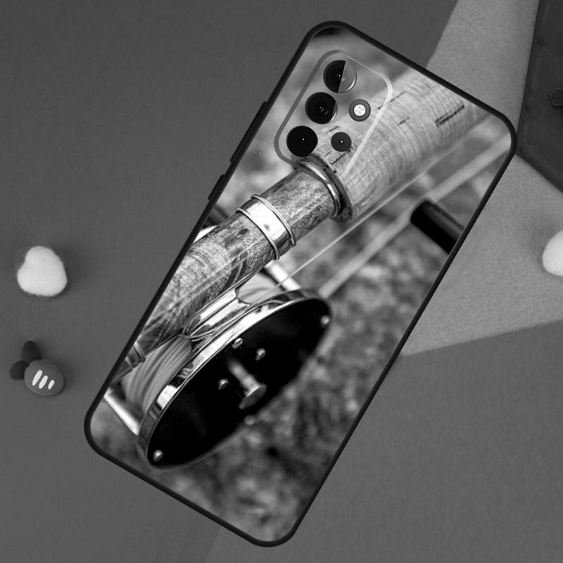 Fishing Rod Case For Samsung Galaxy A52 A53 A33 A13 A34 A54 A14 A35 A55 A15 A56 A36 A26 A16 A06 A22 A32