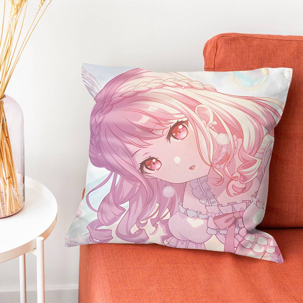 BBanG Dream Anime Pillow Case Plush Fabric Soft Pillowcase Double Sided Print Cushion Cover Household Gifts