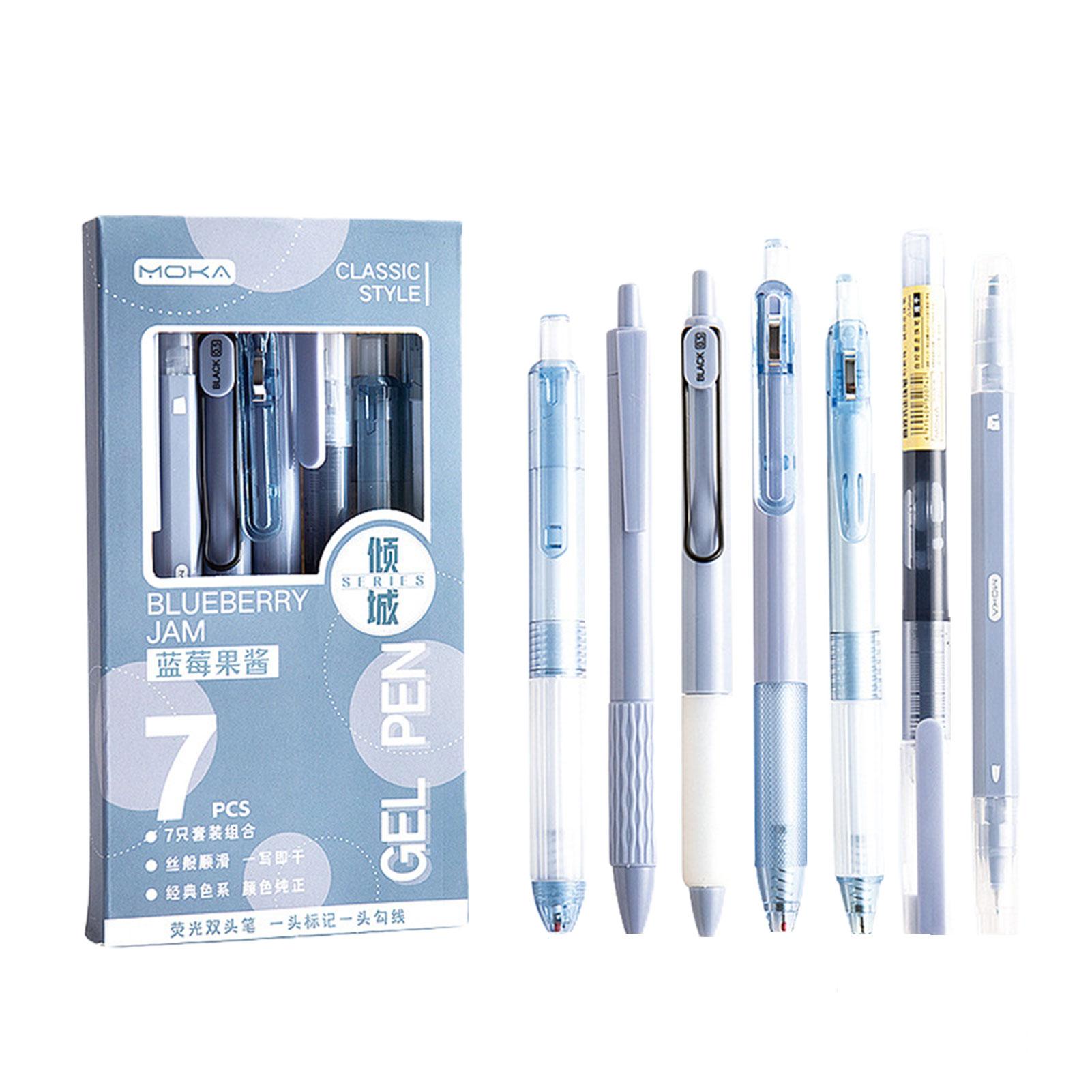 

0.5mm Student Work Pen Portable Waterproof Writing Practice Calligraphy Pen For Boys Girls Birthday Gift School Office Daily Use