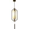 Chinese Zen Style Single Head Pendant Light for Restaurant, Bedroom, Tea Room, Corridor, and Dining Room