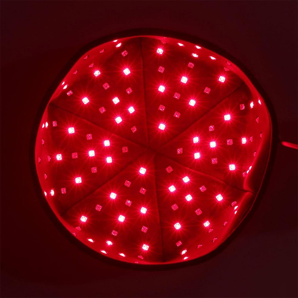 Hair Growth Cap LED Red Light Therapy Devices Hat Scalp Relax for Prevant Loss Anti Anxiety Stress Relief Head Pain Health Care