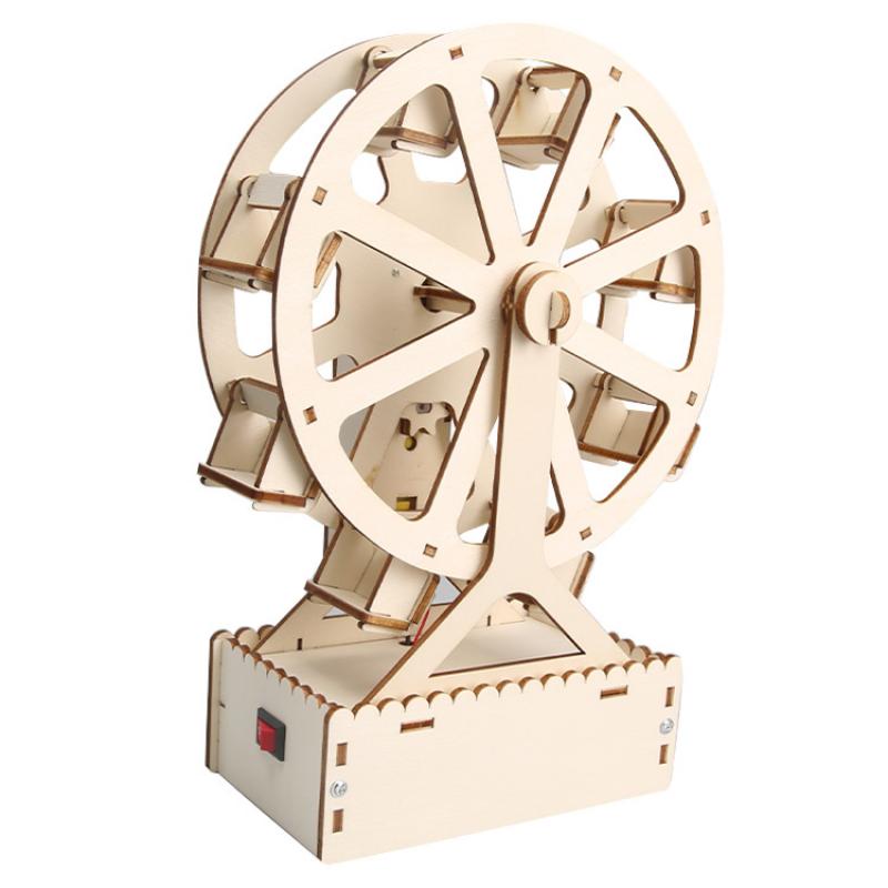 Primary School Students Technology Small Production Handmade DIY Ferris Wheel Science Experiment Small Invention Steam Education Learning Supplies
