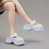 CH Yellow Small Sponge New Summer Hole Shoes Thick Sole Soft Sole Heightening Slippers