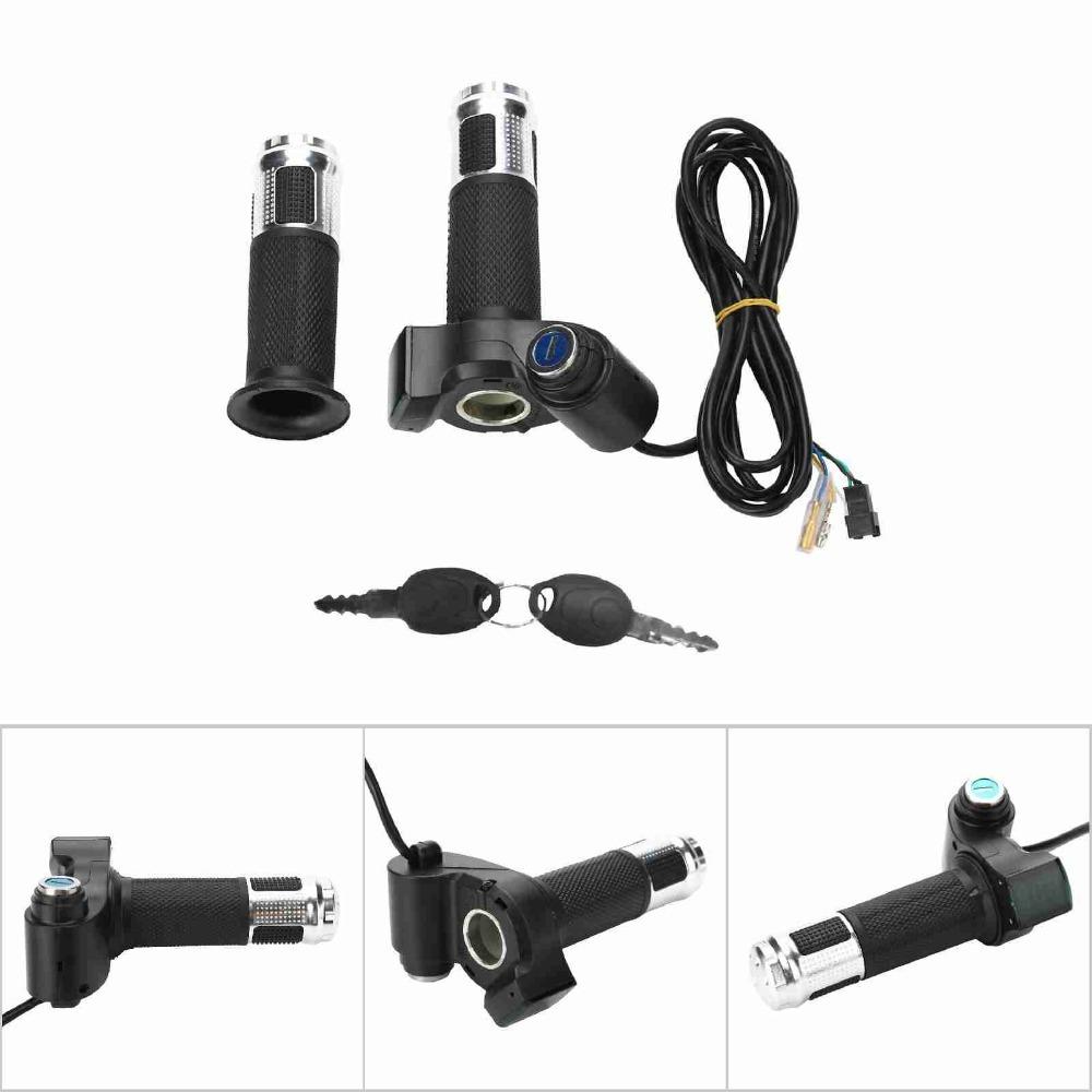 Set Maner Accelerator E-Bike 12-84V pentru Trotinetă Electrică, Bicicletă Electrică, Motocicletă