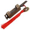 Chinese Antique Lock Retro Classic Pattern Design Bronze Brass Material 5x2cm/2.0x0.8in Horizontal