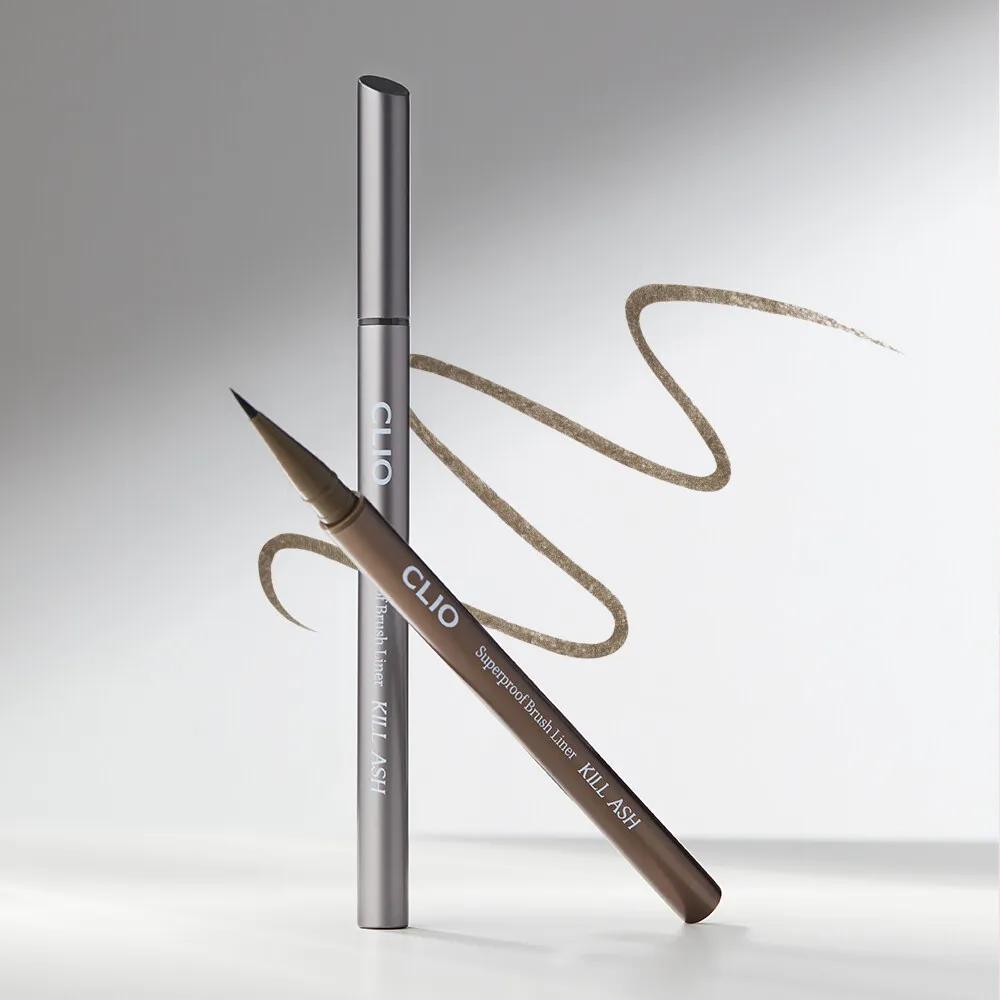 CLIO Super Proof Brush Liner Kill Ash (2 Colors) 001 Ash gray