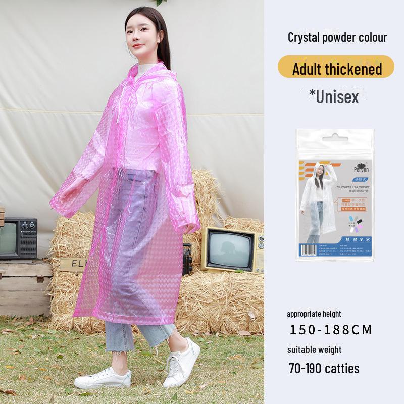 "Children's Full-Body Rainstorm-Proof Disposable Raincoat for Boys and Girls with Backpacks"