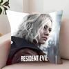 1Pc Resident Evil Requiem Throw Pillow Cover Double Sided Soft Linen Pillow Cover Bedroom Living Room Couch Decor Thrilling Gift