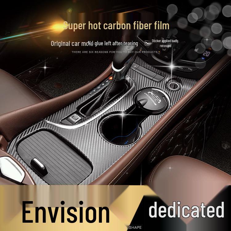 Frosted Glitter Anti-Scratch Film for Buick Envision Console Decoration